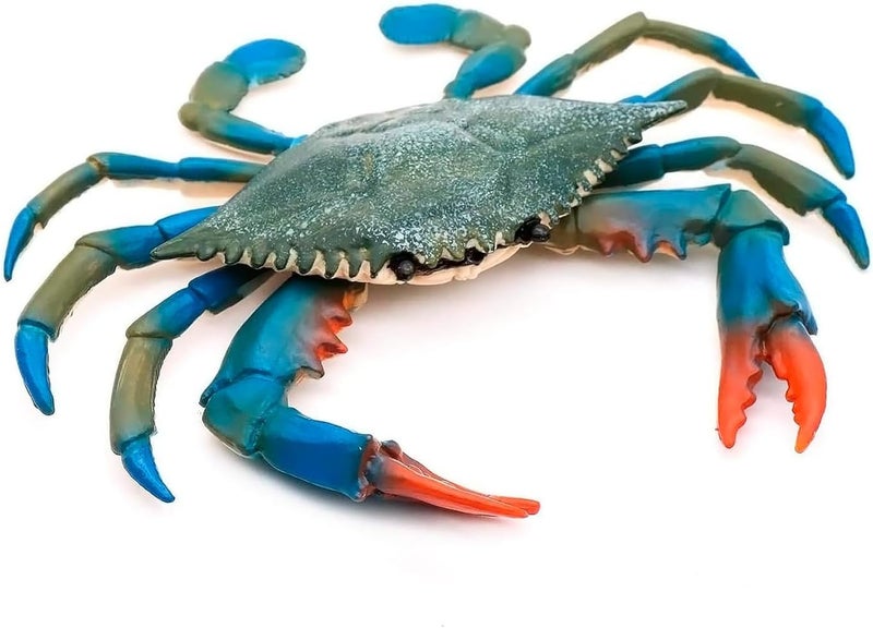 Reluen Maryland 10" Blue Crab Tiki Bar Nursery Wall Decor - Image 1